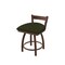 Holland Bar Stool Co 18" Low Back Swivel Vanity Stool, Bronze Finish, Canter Pine Seat 82118BZ010 - alternate 1